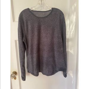 Cudl Duds XL Gray Long Sleeve Cozy Sweatshirt